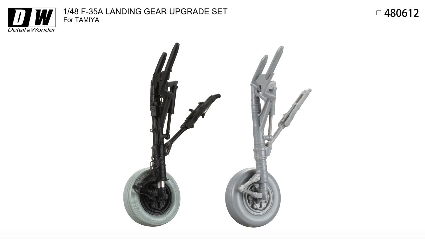 Detail & Wonder DAW480612 1:48 Lockheed-Martin F-35A Lightning II landing gear