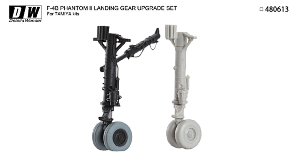 Detail & Wonder DAW480613 1:48 F-4B Phantom II Landing Gear Upgrade Set