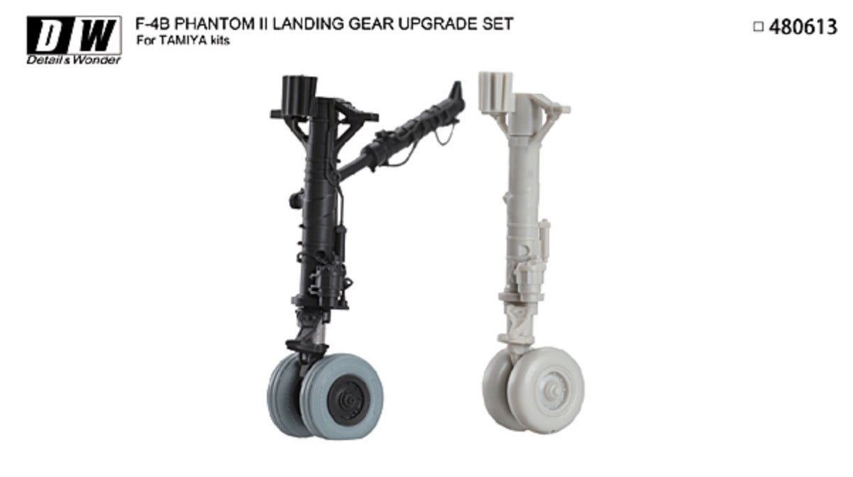 Detail & Wonder DAW480613 1:48 F-4B Phantom II Landing Gear Upgrade Set