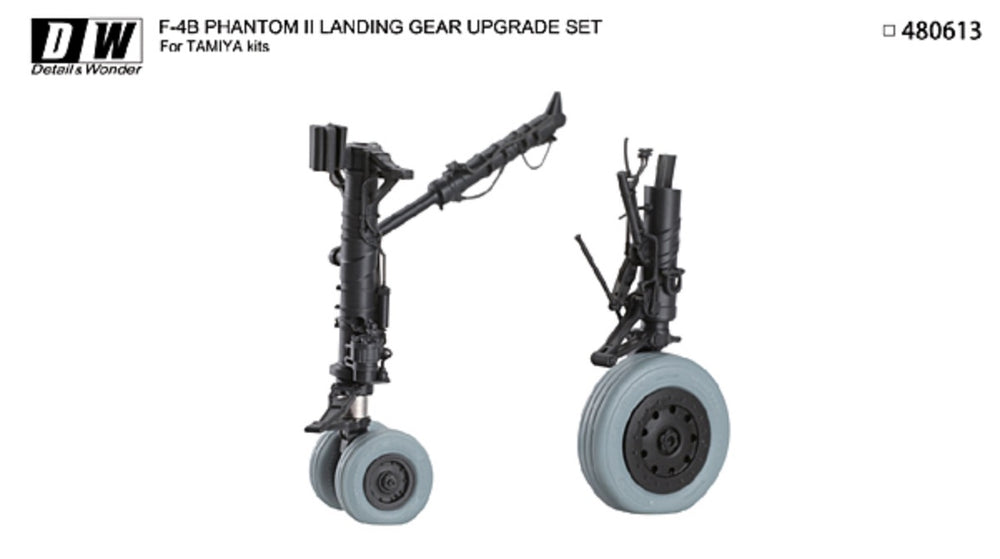 Detail & Wonder DAW480613 1:48 F-4B Phantom II Landing Gear Upgrade Set