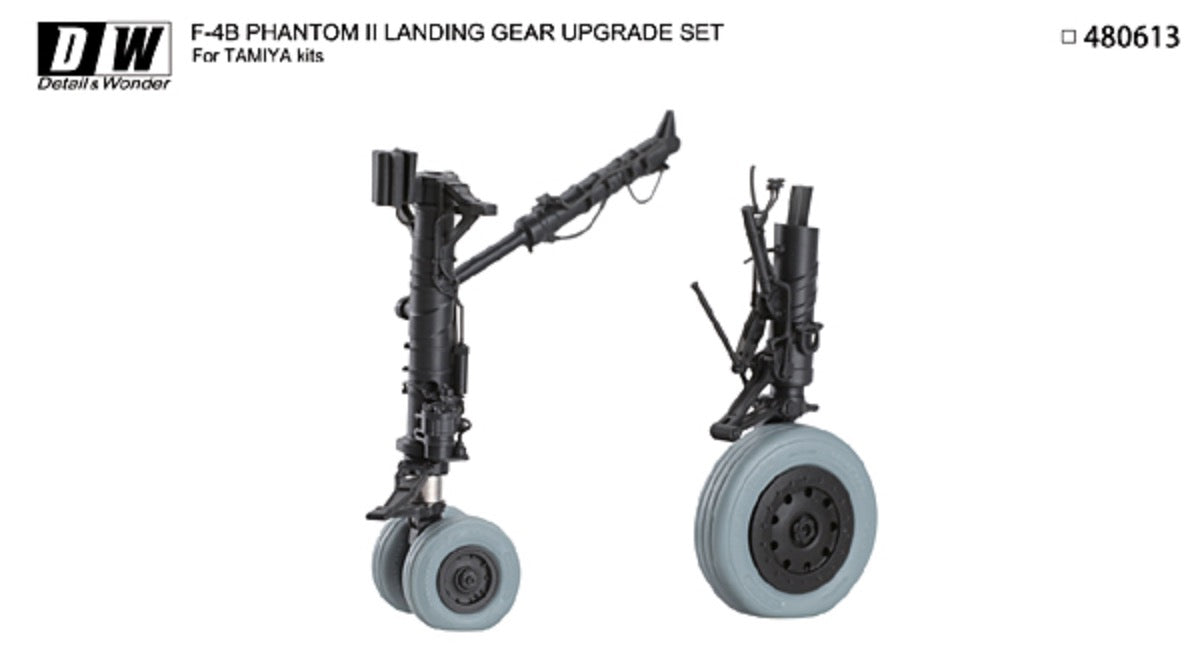 Detail & Wonder DAW480613 1:48 F-4B Phantom II Landing Gear Upgrade Set