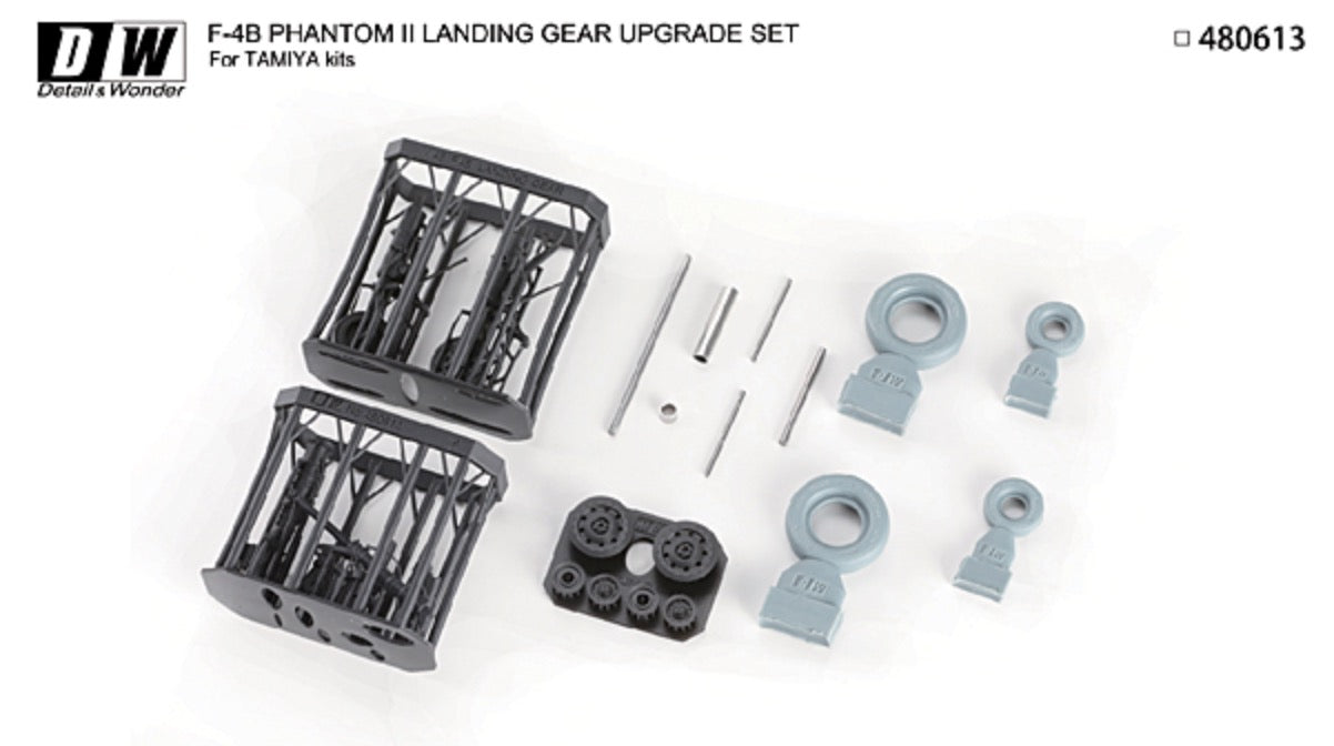 Detail & Wonder DAW480613 1:48 F-4B Phantom II Landing Gear Upgrade Set