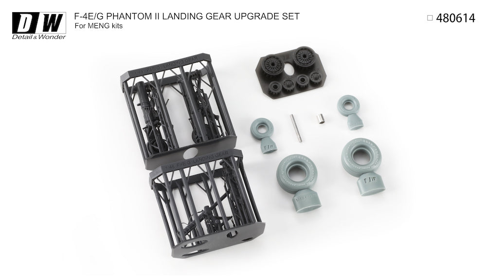 Detail & Wonder DAW480614 1:48 McDonnell F-4E/F-4G Phantom landing gear