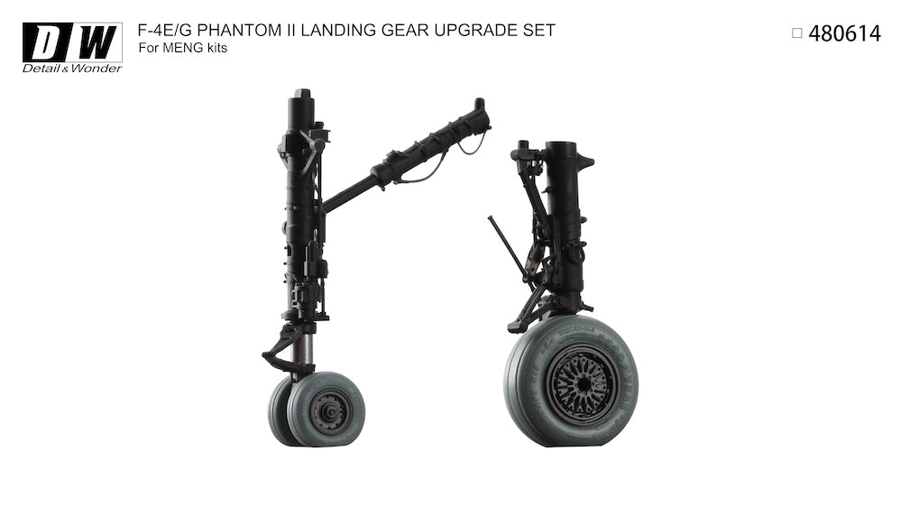 Detail & Wonder DAW480614 1:48 McDonnell F-4E/F-4G Phantom landing gear