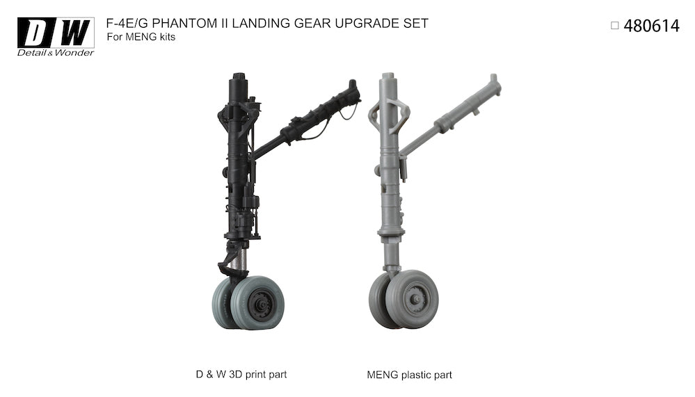 Detail & Wonder DAW480614 1:48 McDonnell F-4E/F-4G Phantom landing gear