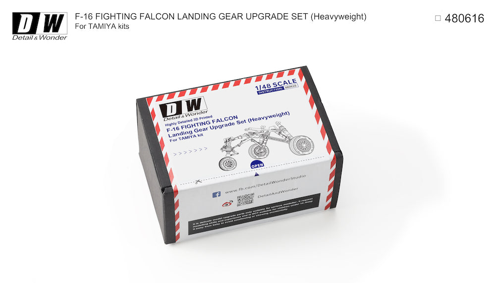 Detail & Wonder DAW480616 1:48 Lockheed-Martin F-16C/F-16CJ landing gear