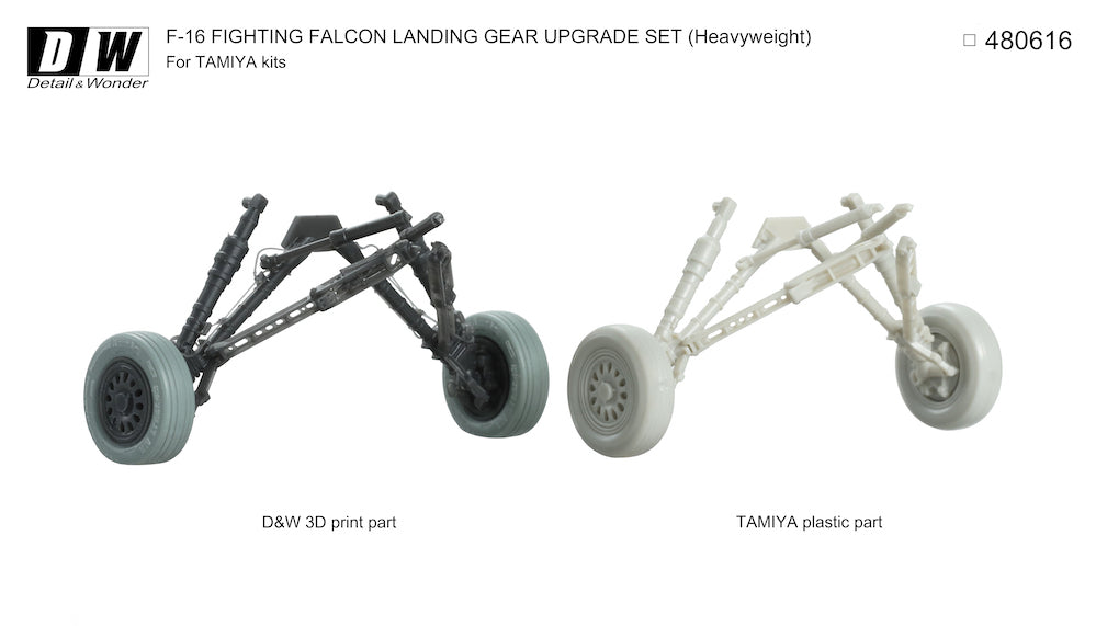 Detail & Wonder DAW480616 1:48 Lockheed-Martin F-16C/F-16CJ landing gear