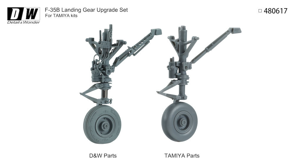 Detail & Wonder DAW480617 1:48 Lockheed-Martin F-35B Lightning II landing gear