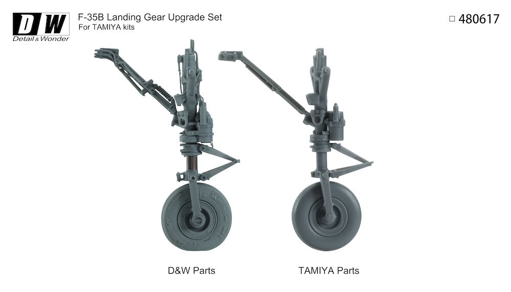 Detail & Wonder DAW480617 1:48 Lockheed-Martin F-35B Lightning II landing gear
