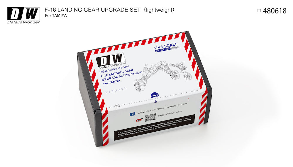 Detail & Wonder DAW480618 1:48 Lockheed-Martin F-16C landing gear