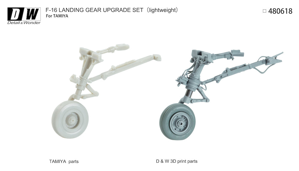 Detail & Wonder DAW480618 1:48 Lockheed-Martin F-16C landing gear