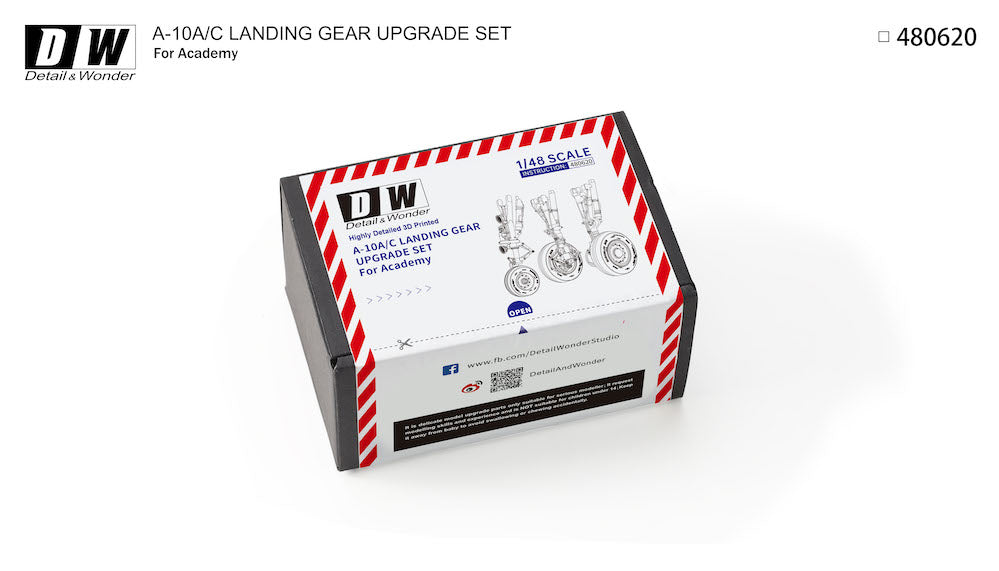 Detail & Wonder DAW480620 1:48 Fairchild A-10C Thunderbolt II landing gear