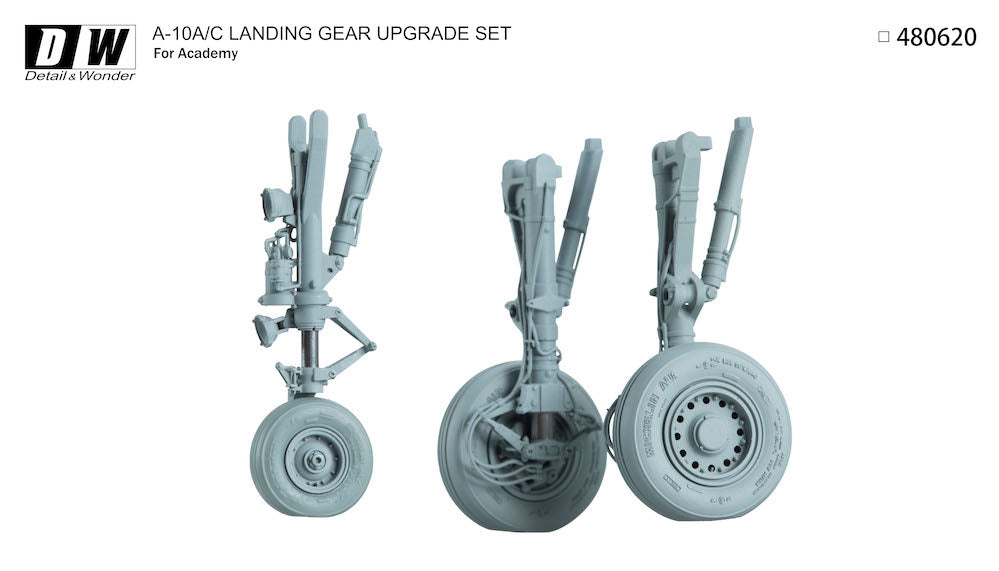 Detail & Wonder DAW480620 1:48 Fairchild A-10C Thunderbolt II landing gear