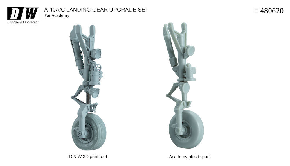 Detail & Wonder DAW480620 1:48 Fairchild A-10C Thunderbolt II landing gear