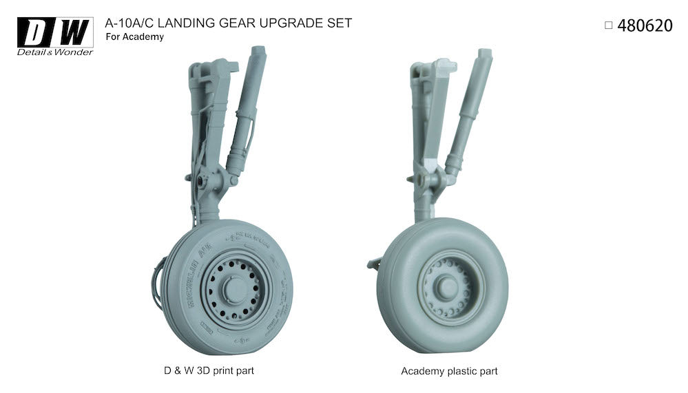 Detail & Wonder DAW480620 1:48 Fairchild A-10C Thunderbolt II landing gear