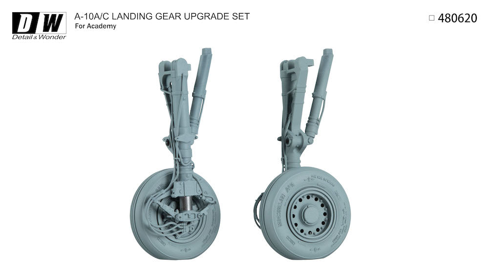 Detail & Wonder DAW480620 1:48 Fairchild A-10C Thunderbolt II landing gear