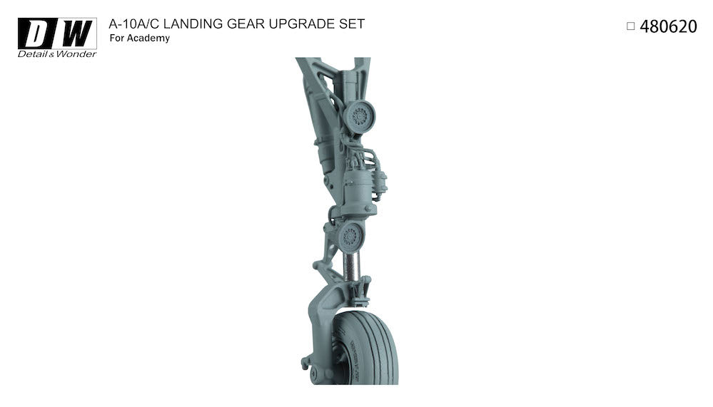 Detail & Wonder DAW480620 1:48 Fairchild A-10C Thunderbolt II landing gear
