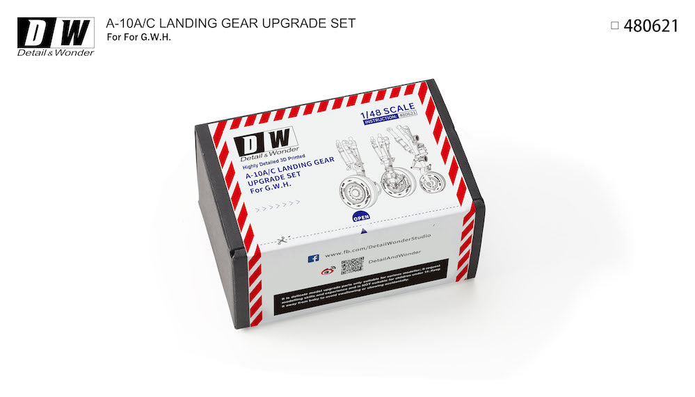 Detail & Wonder DAW480621 1:48 Fairchild A-10C Thunderbolt II landing gear