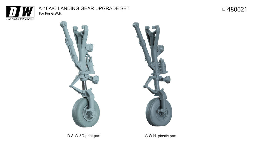 Detail & Wonder DAW480621 1:48 Fairchild A-10C Thunderbolt II landing gear