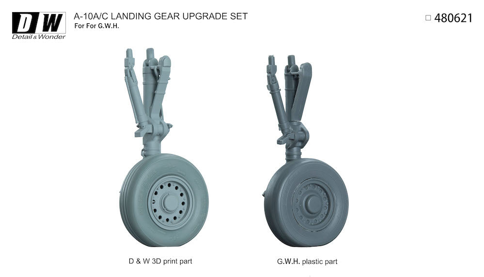 Detail & Wonder DAW480621 1:48 Fairchild A-10C Thunderbolt II landing gear