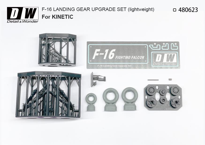 Detail & Wonder DAW480623 1:48 F-16 Lightweight Landing Gear
