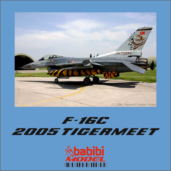 Babibi DBT-01072 1:72 F-16C NATO Tigermeet 2005 Special Tail