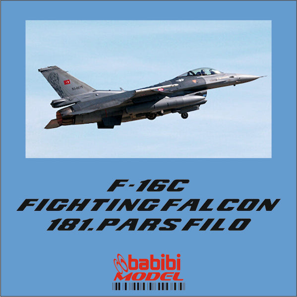 Babibi DBT-01079 1:48 F-16C Fighting Falcon 181.Pars Sqn