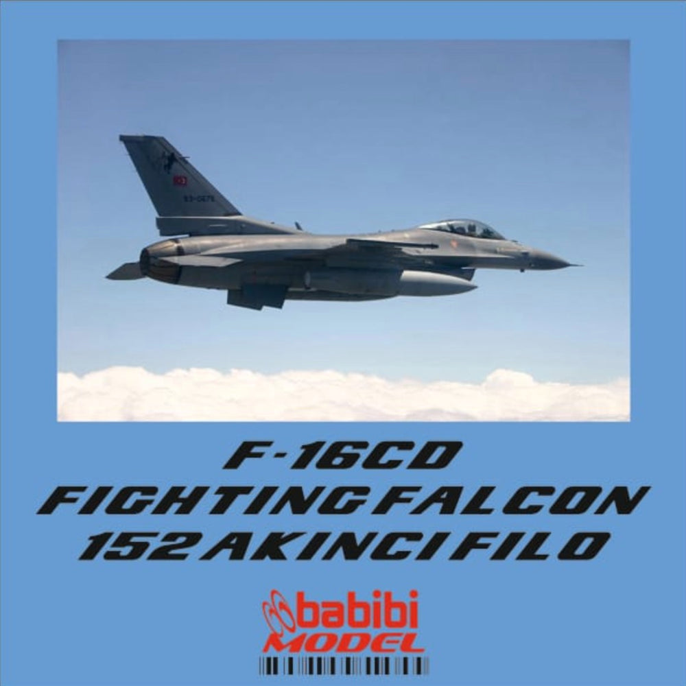 Babibi DBT-01083 1:32 F-16C/D 152 Akincifild Sqn Decals