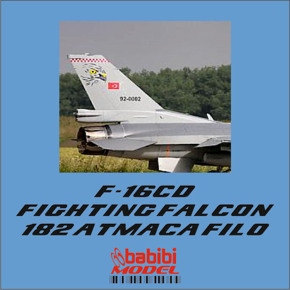 Babibi DBT-01088 1:48 F-16C/D 182 Atmaca Sqn 2007-09