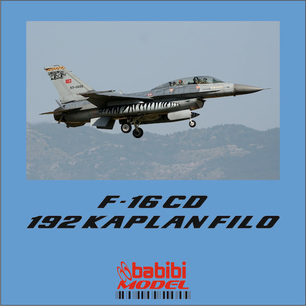 Babibi DBT-01094 1:48 F-16C/D 192 Kaplan Sqn Decals