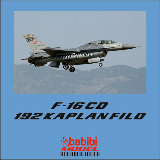 Babibi DBT-01094 1:48 F-16C/D 192 Kaplan Sqn Decals