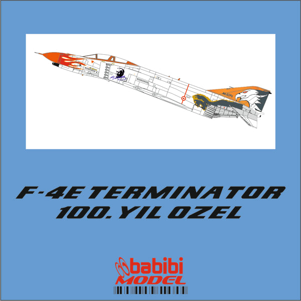 Babibi DBT-01169 1:72 F-4E Phantom Terminator 100 Years Scheme
