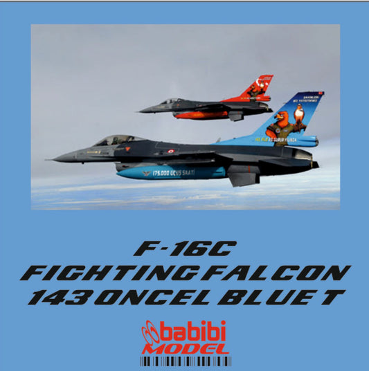 Babibi DBT-01189 1:72 F-16C Blue Tail We Train The Falcons
