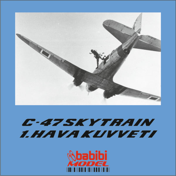 Babibi Models DBT-01200 1:72 Douglas C-47 Skytrain 1St Air Force Decal Set