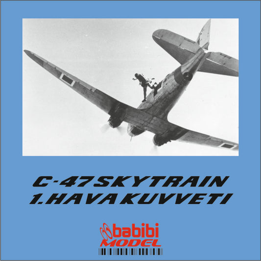 Babibi Models DBT-01200 1:72 Douglas C-47 Skytrain 1St Air Force Decal Set