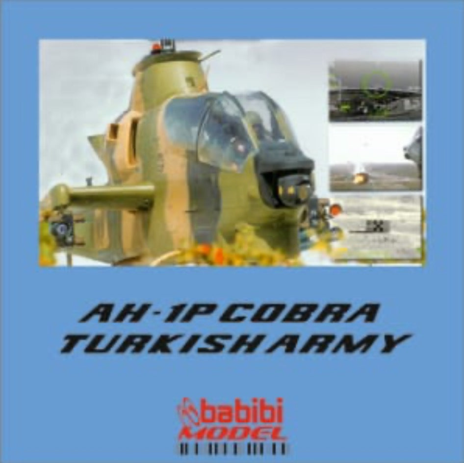 Babibi Models DBT-01207 1:72 Bell AH-1P COBRA TURKISH ARMY