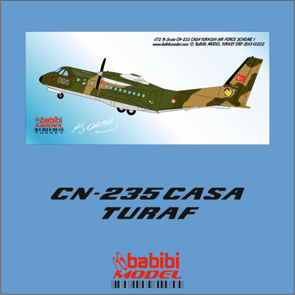 Babibi Models DBT-01232 1:72 CN-235 Casa Turaf Decal Set
