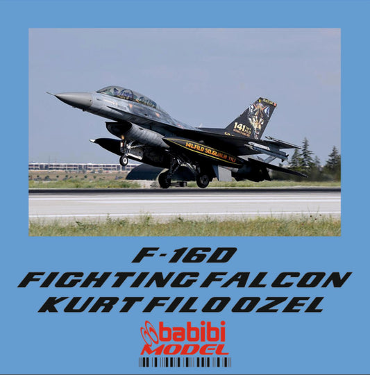 Babibi DBT-01258 1:72 F-16D Kurt Sqn 50th Year Special Tail