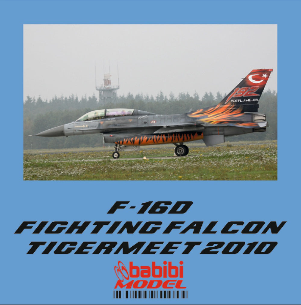 Babibi DBT-01261 1:72 F-16D Tigermeet 2010 Decal Set