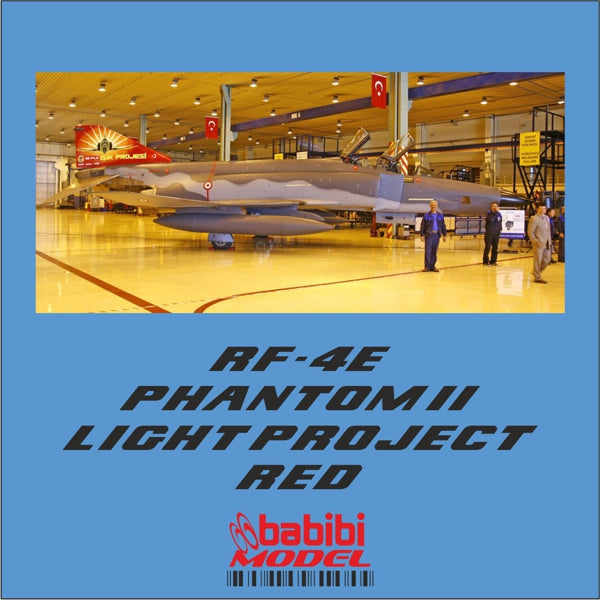 Babibi DBT-01375 1:72 RF-4E Terminator Red Special Tail Art