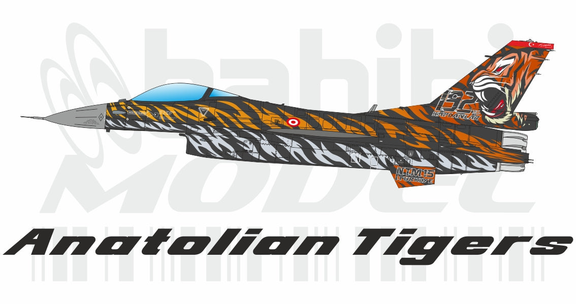 Babibi DBT-01405 1:72 F-16C NATO Tigermeet Anatolian Tigers