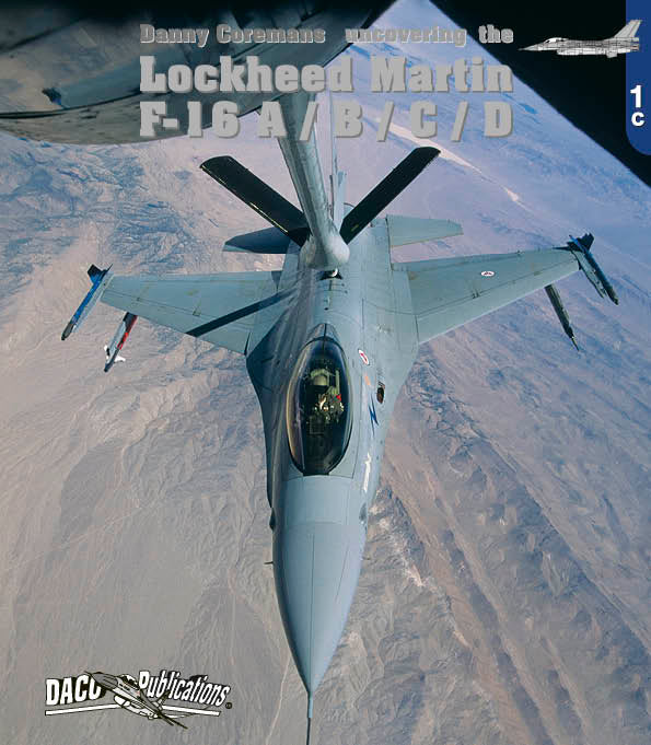Daco DCB001C Uncovering the F-16A/B/C/D Book