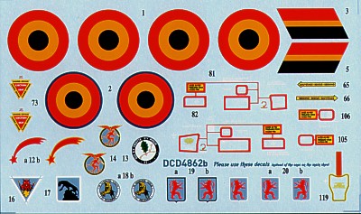 Daco DCD4862 1:48 F-84F Thunderstreak/RF-84F Thunderflash