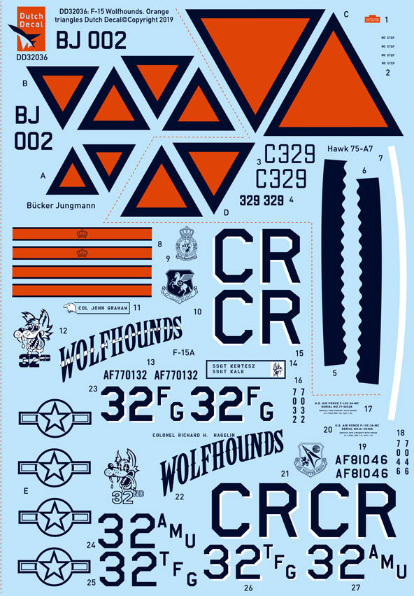 Dutch Decal DD32036 1:32 Curtiss H-75A-4 Hawk, Bucker Bu-131 Jungmann RNEIAAF