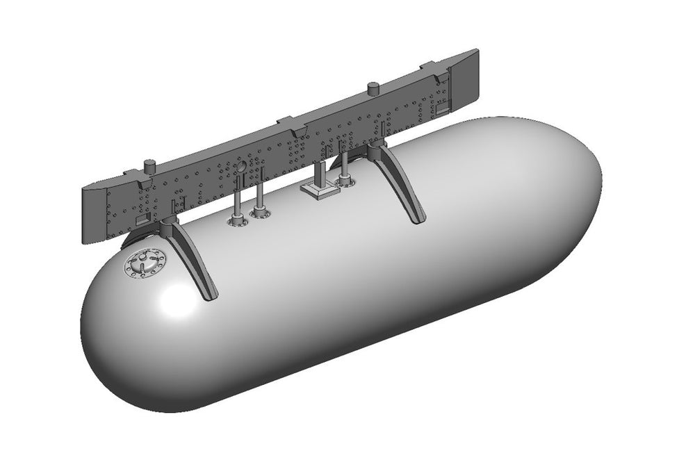 Dead Design Models DDM3D72004 1:72 Nakajima Ki-43-II Hayabusa Late Drop Tanks