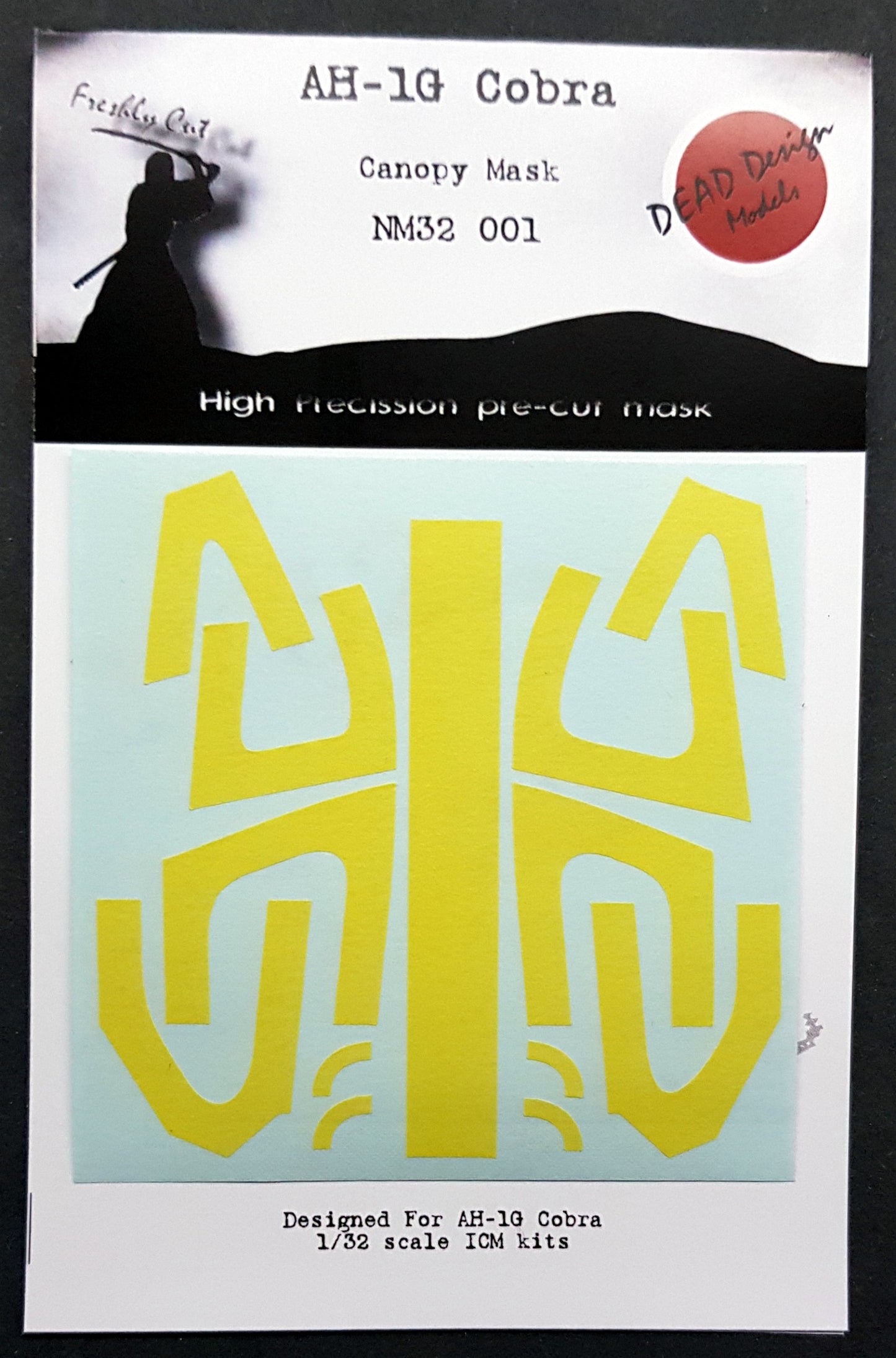 Dead Design Models DDMNM32001 1:32 Bell AH-1G Cobra