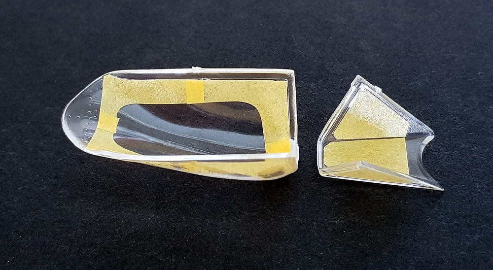 Dead Design Models DDMNM32042 1:32 de Havilland Vampire F.3 canopy mask