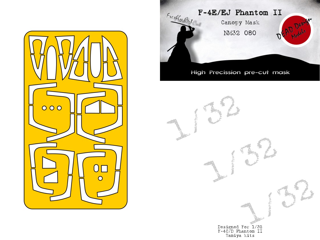 Dead Design Models DDMNM32080 1:32 McDonnell F-4E/EJ Phantom II