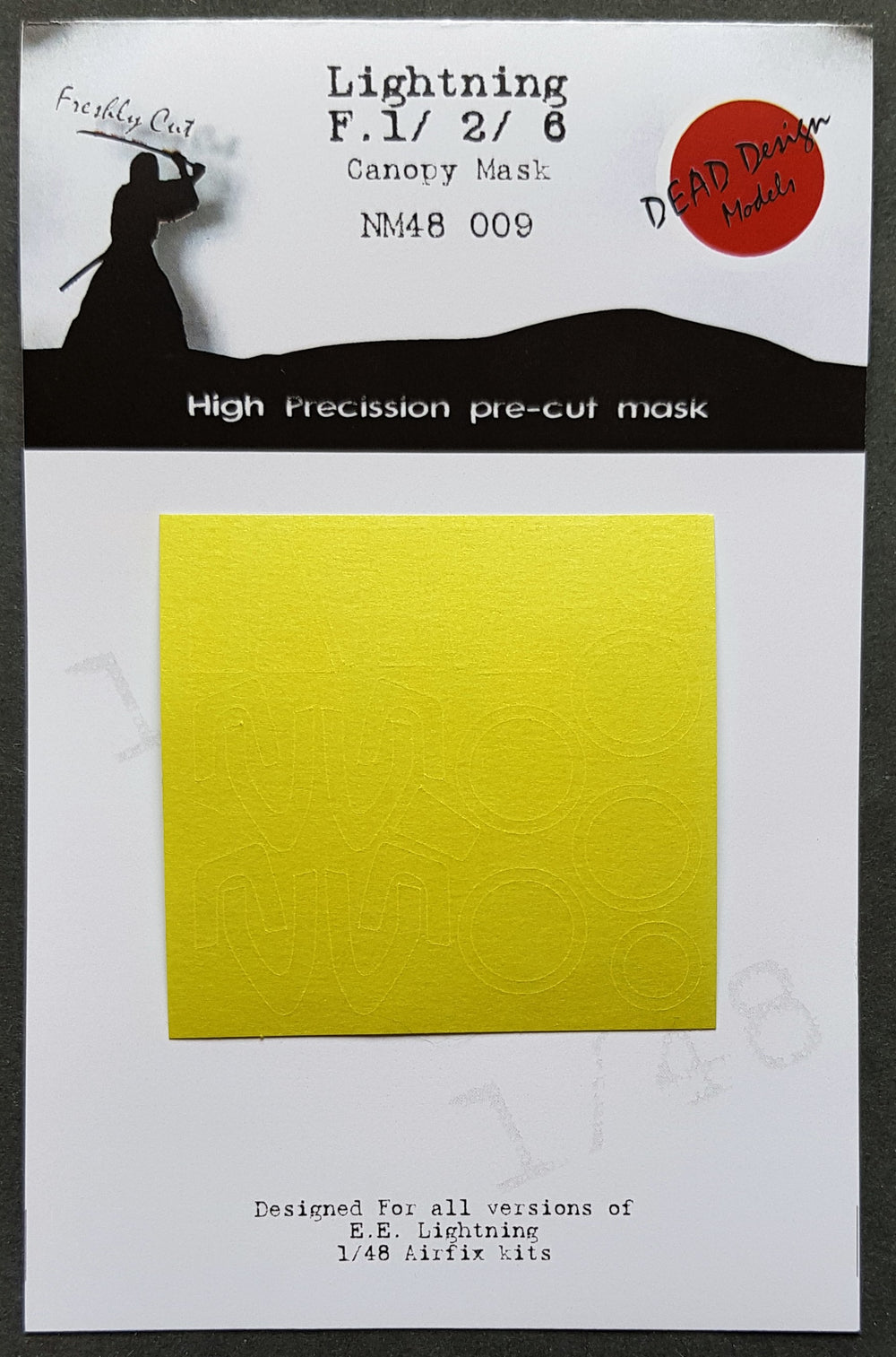 Dead Design Models DDMNM48009 1:48 BAC/EE Lightning F.1/F.1A/F.2/F.3