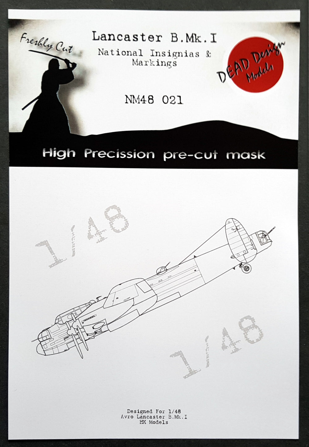 Dead Design DDMNM48021 1:48 Avro Lancaster B Mk.I Insignia & Markings